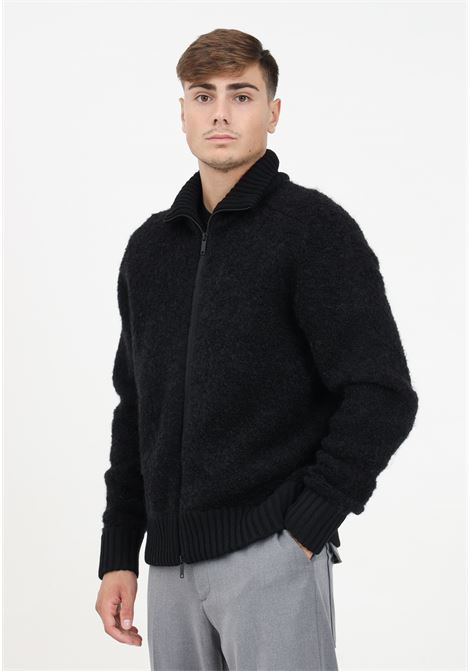 Cardigan corto nero da uomo SELECTED HOMME | 16094592Black